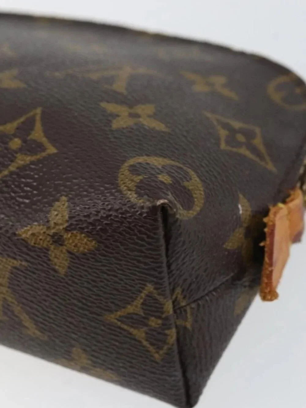 LOUIS VUITTON Monogram Pochette Cosmetic PM Pouch M43998 LV Auth